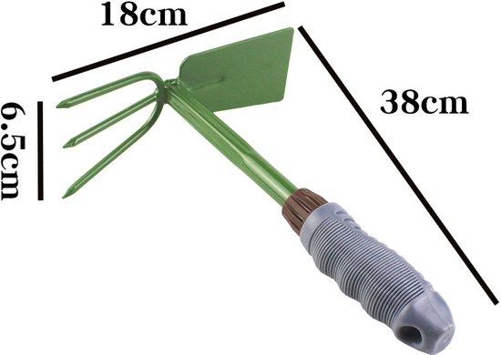 Tuinschoffel- handschoffel van metaal- kleine tuinschoffel- tuingereedschap voor gazon- balkon- tuin- buitenlandbouw- 28 cm — afbeelding 2
