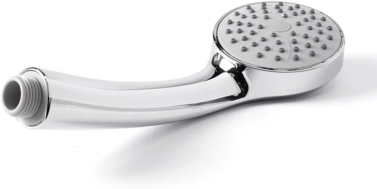 Handdouche 80mm anti-malkescale met zilveren chroomafwerking