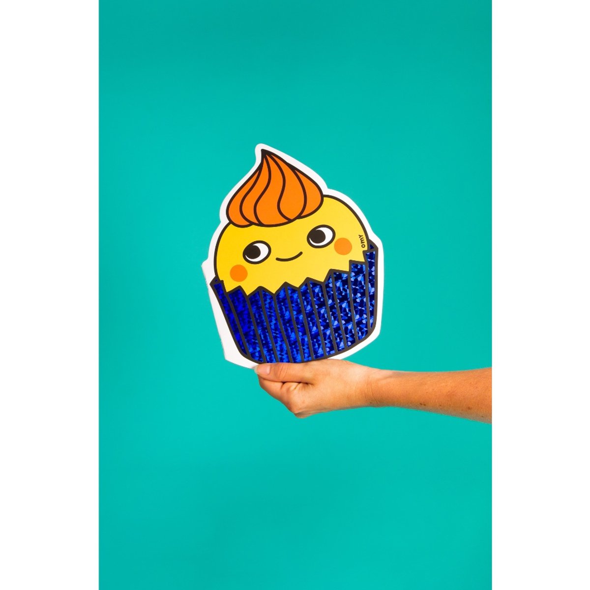 Sticker en notitieboekje Cupcake - OMY