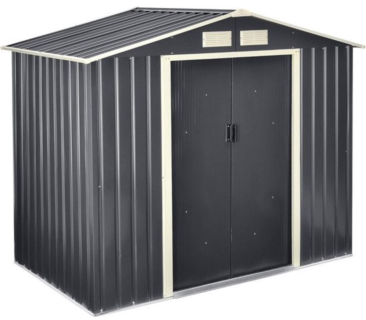 Compact tuinhuis met schuifdeur 213x127x185 cm - Ideale opbergruimte voor tuin