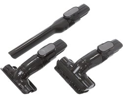 PFC1429 Shark 3-delige stofborstel, bekleding spleetgereedschap accessoireset past IZ201, IZ202, IZ251, IZ252, kunststof
