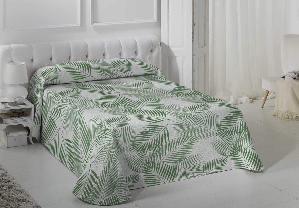 Bouti-sprei, groen, 150 x 190 cm