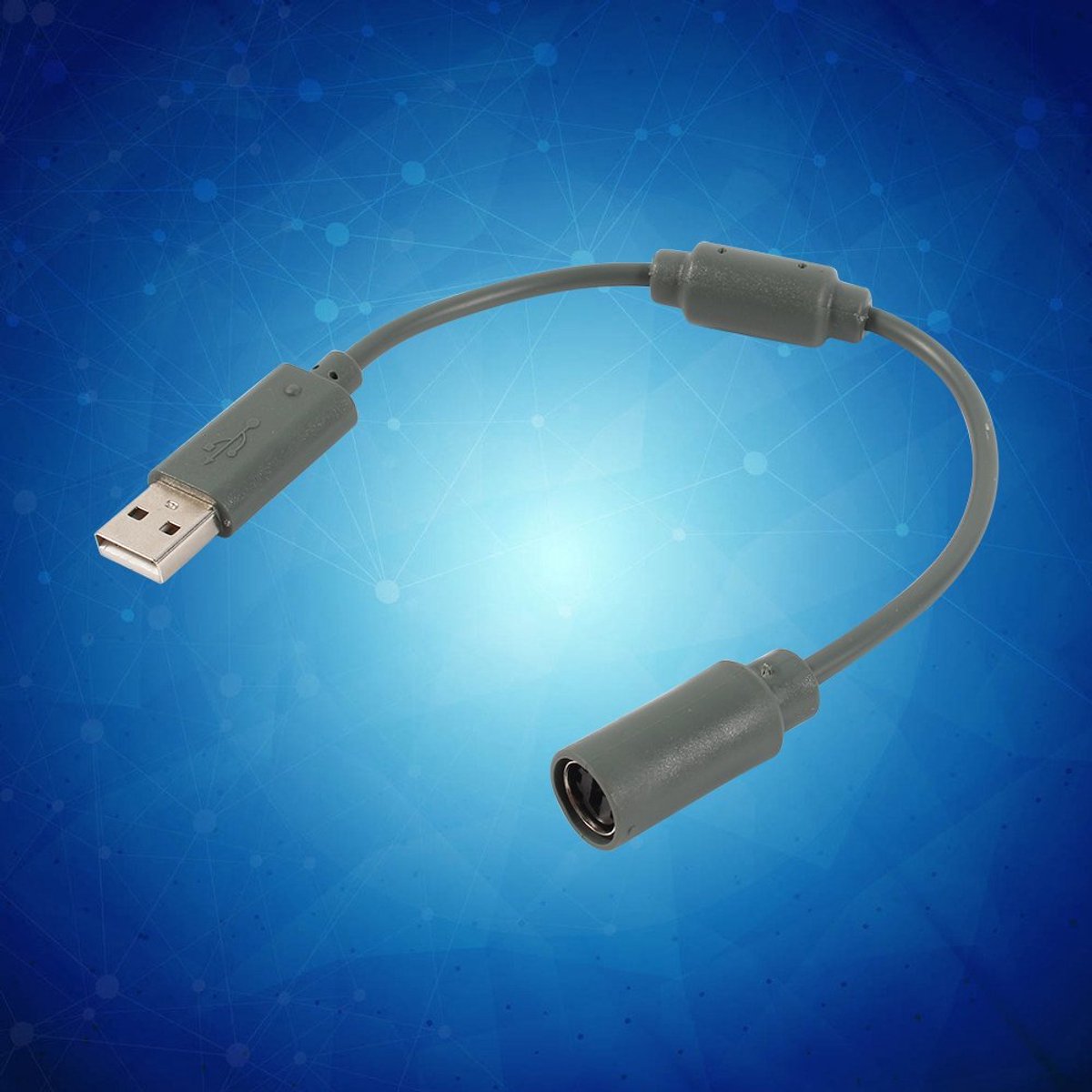 Bedrade Controller USB-adapterkabel voor 360 - Grijs 27 Cm