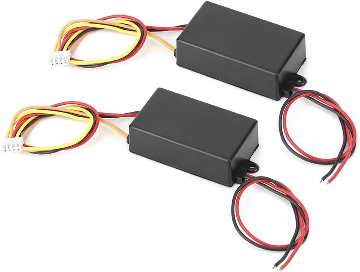 2ST Achterlicht Controller 3-Staps Sequentiële Dynamische Flash Module Universeel voor Richtingaanwijzer Voor of Achter DC 12V