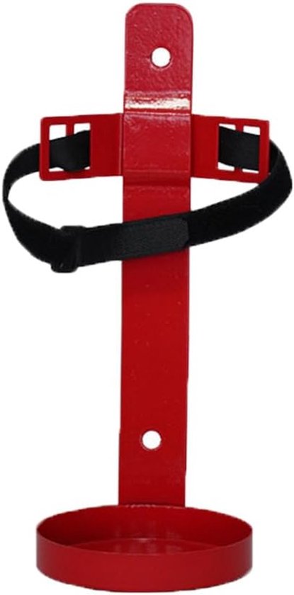Brandblusser Mount, muur opknoping beugel houder voor 1KG brandblussers (met riem)