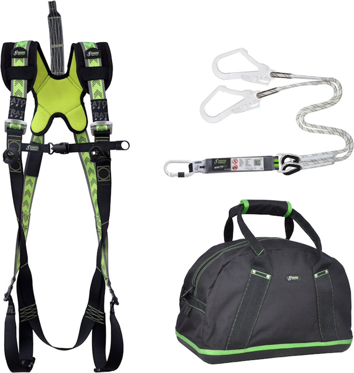 Kratos valbeveiligingset Pro voor de steiger / bouw