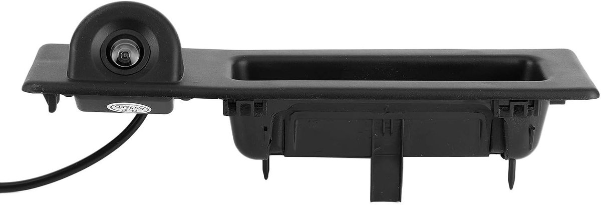 Aqxreight - Achteruitrijcamera, 12 V CCD HD Waterdichte Back-upcamera voor voertuig Kofferbak Handvat Geschikt voor 3/5 SERIE F10 F11 F25 F30