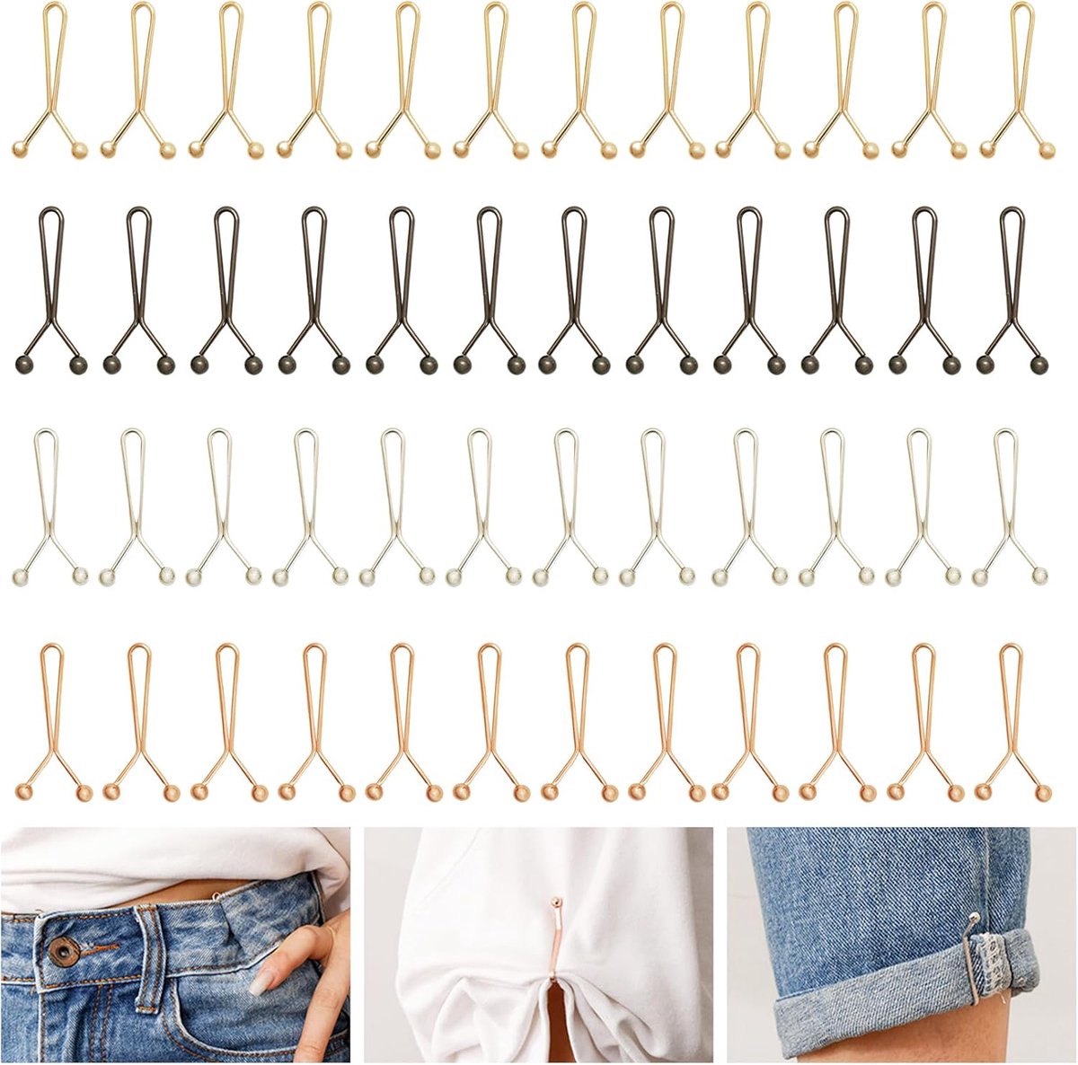 48 broek panty's, riem panty's zonder naden, afneembare jeans en rok tuniek, taille panty clips