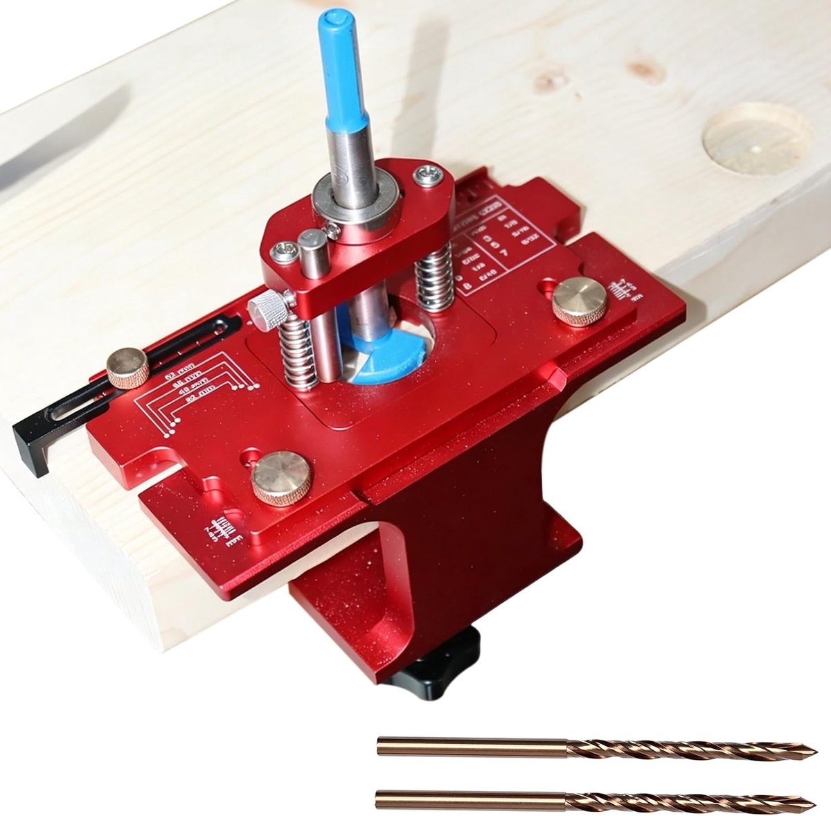 35 mm potscharnier boorsjabloon aluminium, nauwkeurig scharnier Jig