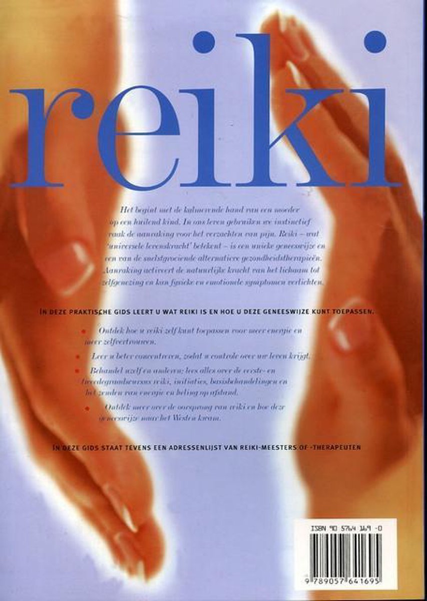 Reiki - back cover