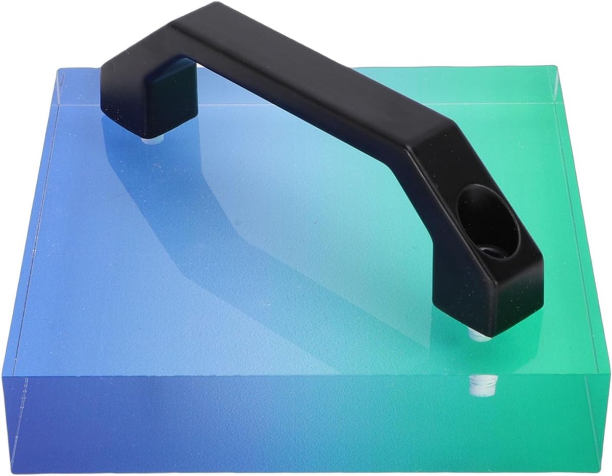 Koelblok voor Hittepers, Hittepers Koelblok met Handvat voor Sublimatiepapieroverdracht Sublimatie HTV-film Opstrijkpapier
