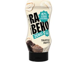 Rabeko Zero Truffle Mayo 350 ml - Caloriearme truffelmayonaise, suikervrij - 87% minder calorieën