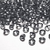 Partydeco - Tafel diamant grijs 12mm