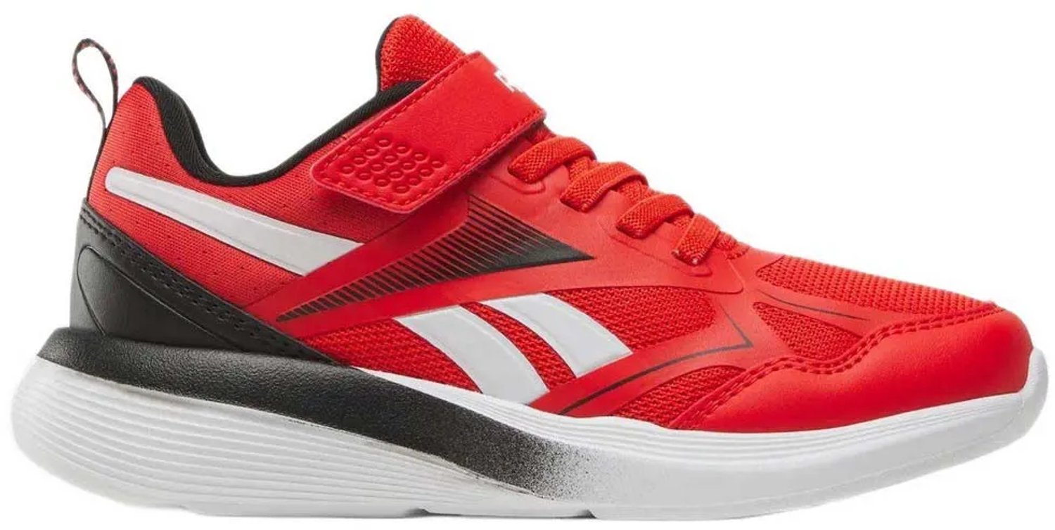 Reebok Rushner 6.0 Elastic Lace Top Strap Schoenen Jongen Zwart