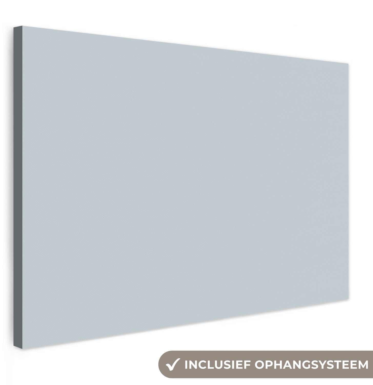 Canvas schilderij 140x90 cm - Exclusieve wanddecoratie Blue - Bay - Blauw - Muurdecoratie woonkamer - Slaapkamer decoratie - Kamer accessoires - Schilderijen op canvas groot XXL