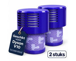 Brosendaal Filter geschikt voor Dyson Cyclone V10 stofzuiger filter - SV12 | SV27 - Wasbaar en Herbruikbaar - 2 stuks