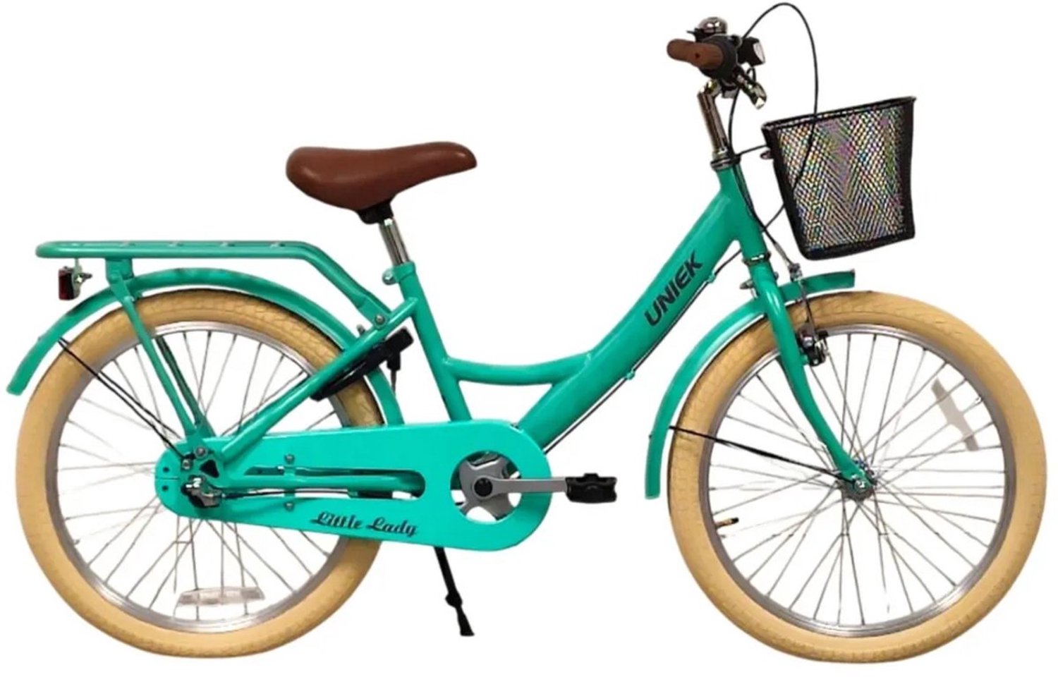 Uniek Kinderfiets Girly 20'' 3Nexus Turquoise