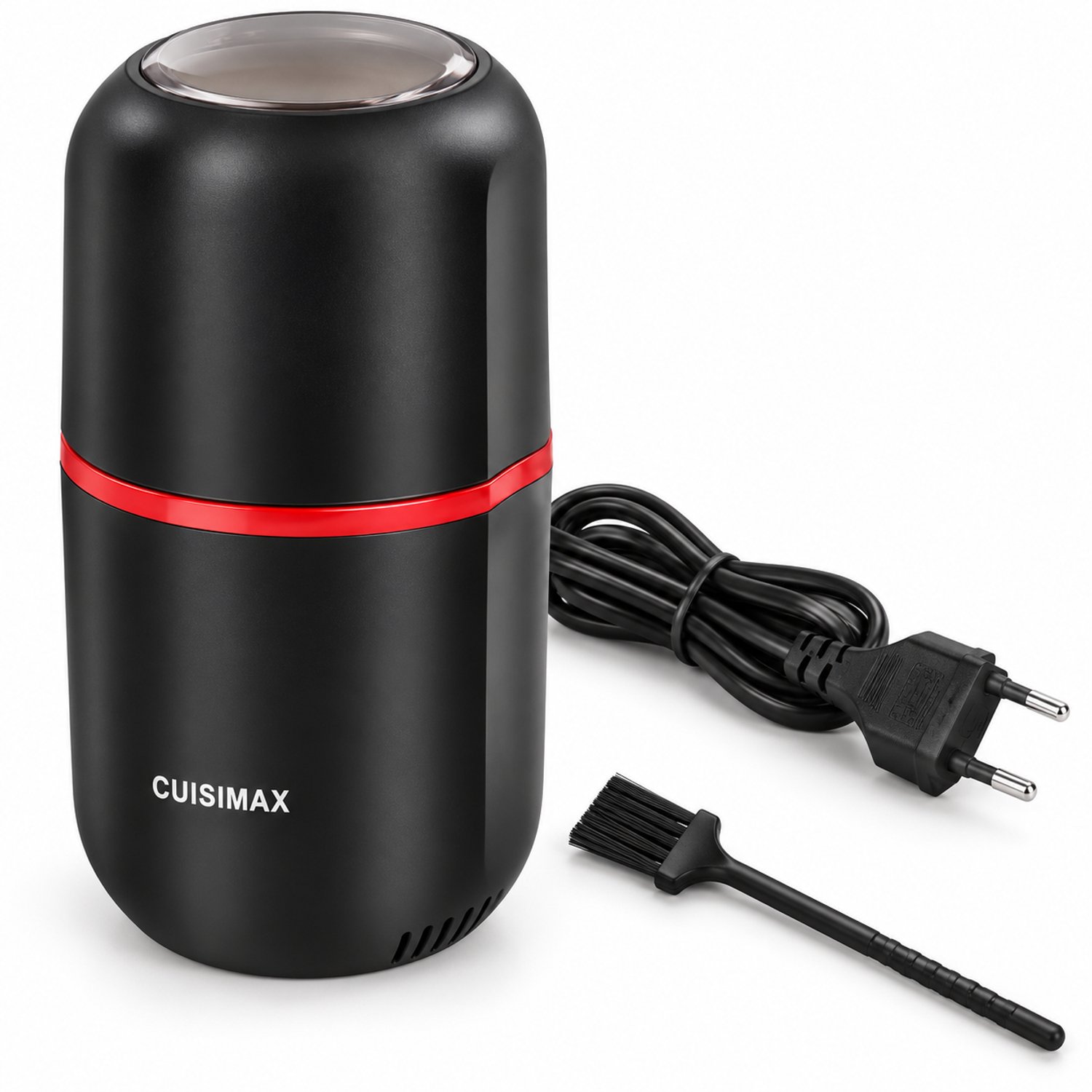 Bol.com Cuisimax Elektrische Koffiemolen - Koffiebonen maler en Kruidenmolen - Drukbediening - RVS Mes - Afneembaar Snoer aanbieding