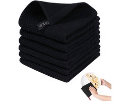 KOVIEA Moosfor Keukendoeken - Katoen - Wafelstructuur - Absorberend en Sneldrogend