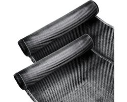Koolstofvezel doek - 2 rollen - 127x30 cm - Twill weefsel