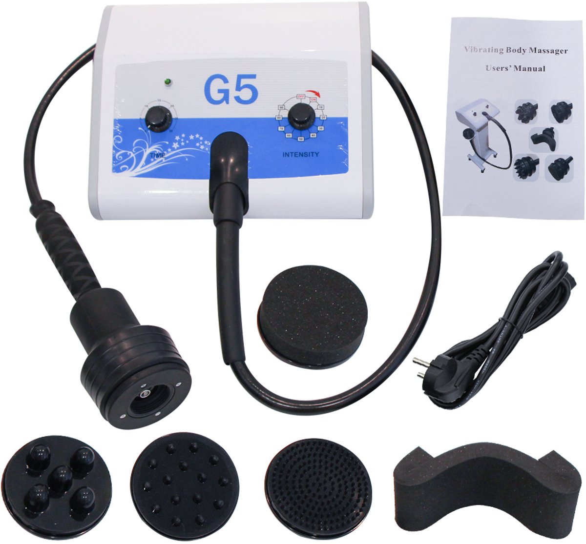 Massageapparaat G5 Vibrerend - Lichaam Afslanken - Composiet Materiaal - CE-markering - Fitness En Ontspanning