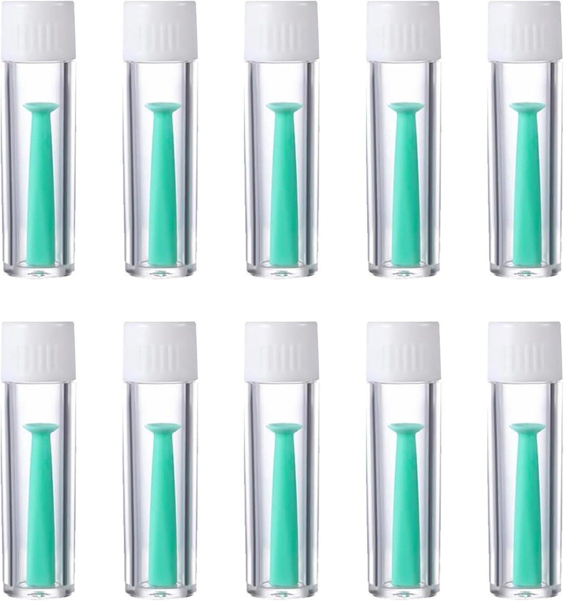 Contactlens Zuignappen - Groen - Compact - Hypoallergeen Siliconen - Voor Harde Contactlenzen