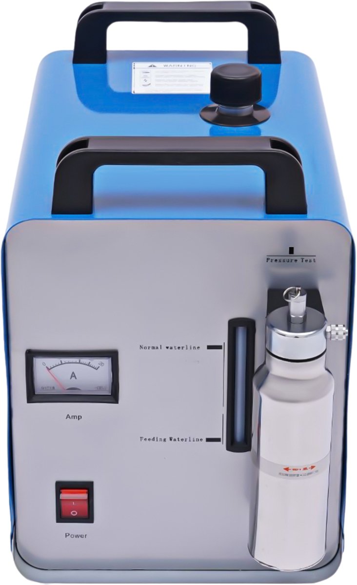 Polijstmachine Acryl - Blauw - 75 L/H Gasopbrengst - 1,6 L Inhoud - IJzer En RVS - Elektrisch Met Snoer