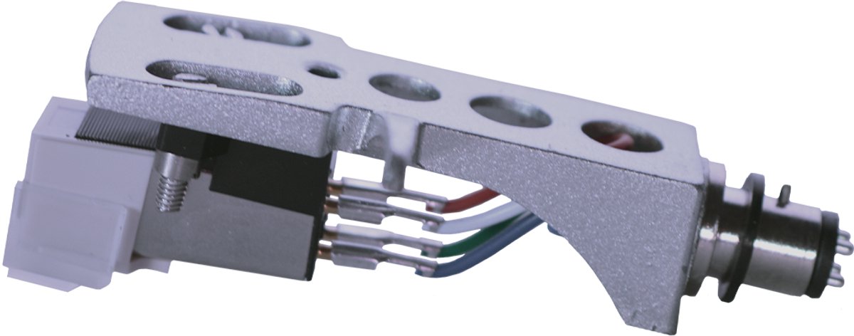 Audioclub LP-Cart elementhouder met elliptische diamanten naald voor draaitafels met 33/45 toeren