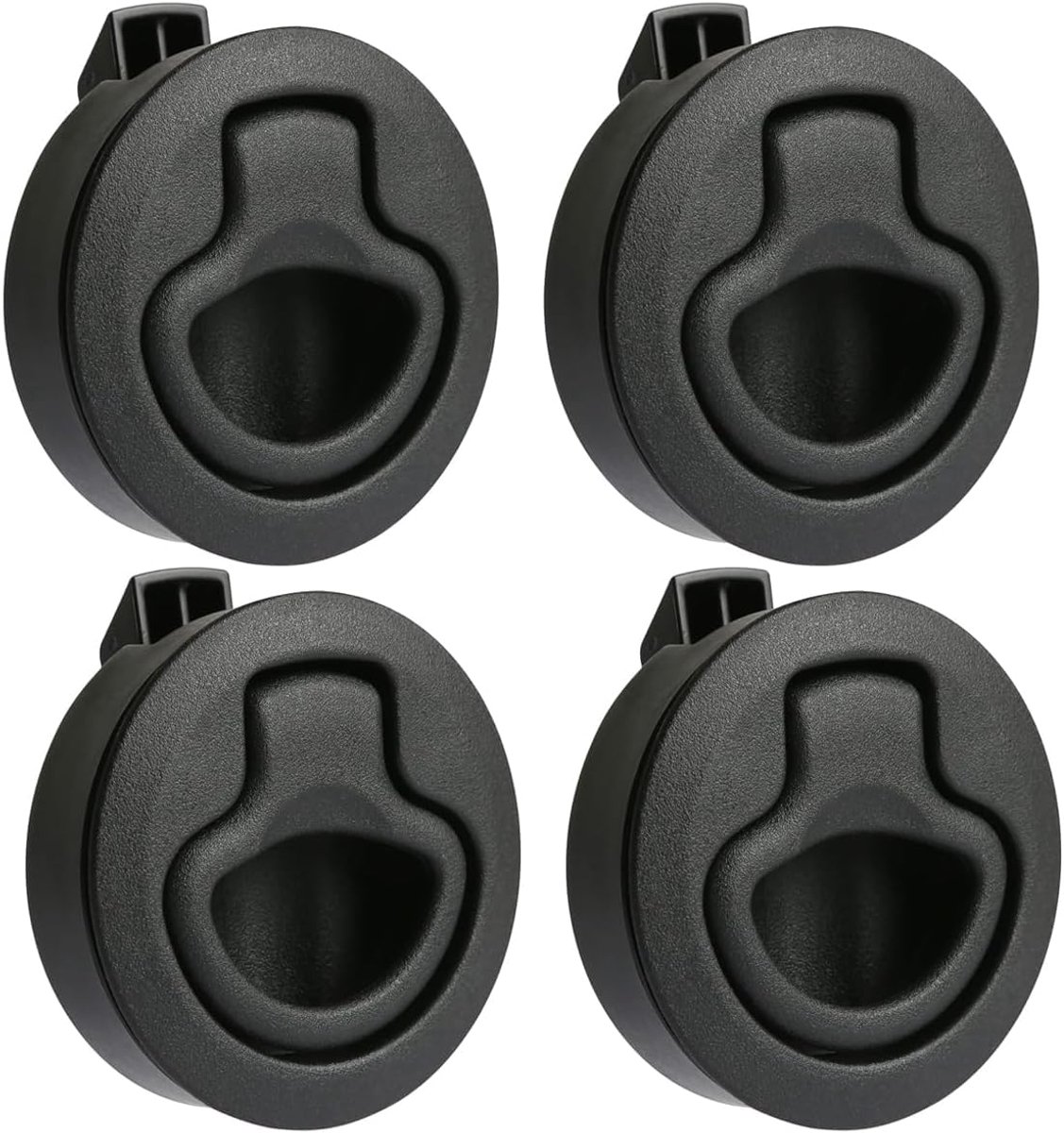 Push Lock Meubelslot - Inbouwgreepslot voor Luiken, Kasten en Kluisjes in Camper, Caravan, Marine, Boot - 4 Stuks