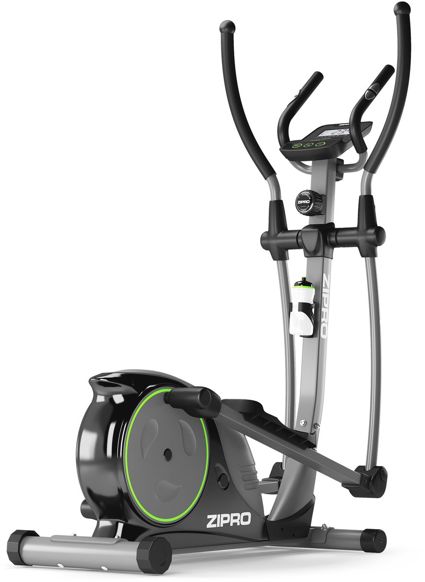 Bol.com ZIPRO HULK - Magnetische Crosstrainer - 150kg Belasting - Vliegwiel 8kg - Hartslag - Stabiel - Fitness aanbieding