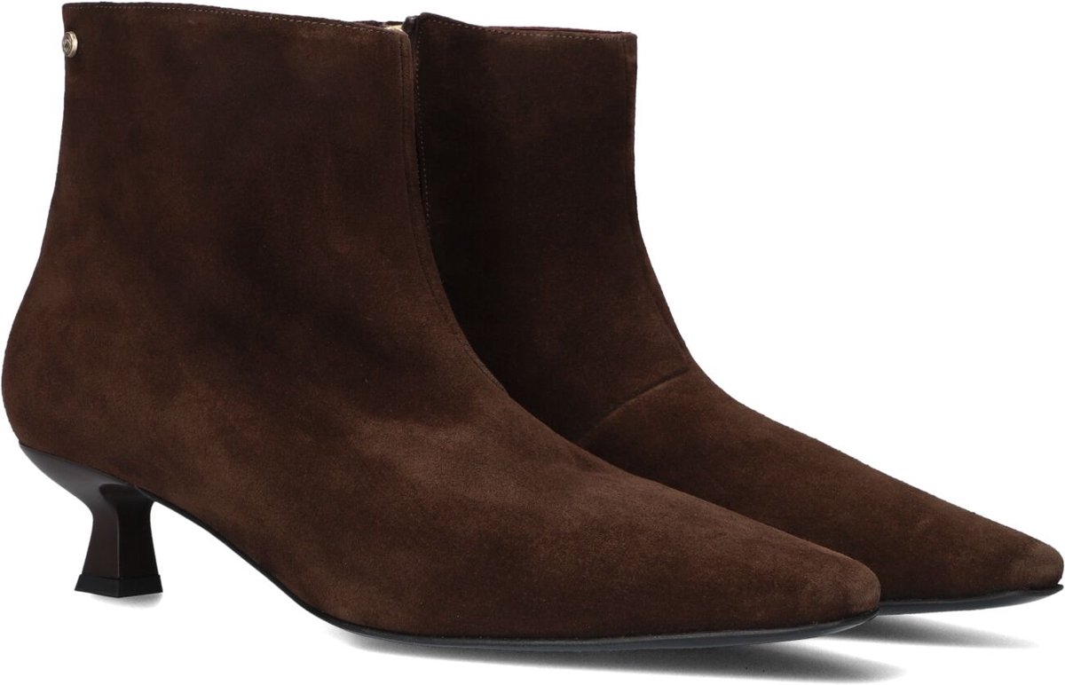 Fred De La Bretoniere - CARA CARLA Ankle Boot Suede Brown - Maat 41