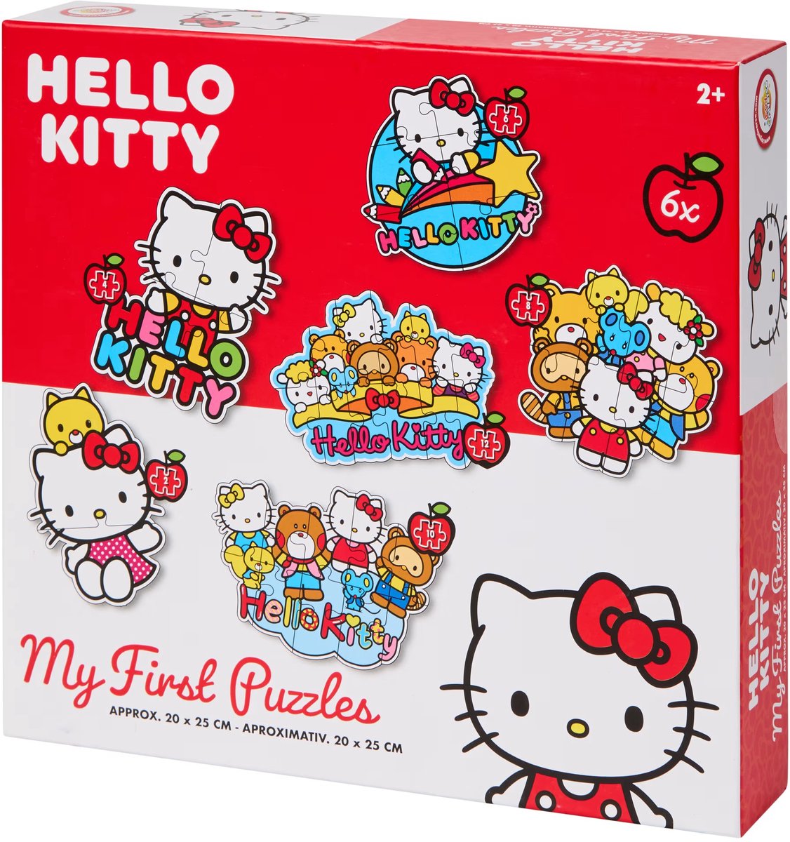 Hello Kitty - Mijn eerste puzzel - 6 puzzels - Hello kitty en vrienden