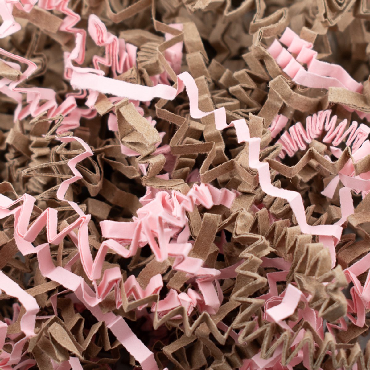 SizzlePak opvulmateriaal - decoratiemateriaal - roze/bruin / roze mix / babyshower mix - 1,25 kg