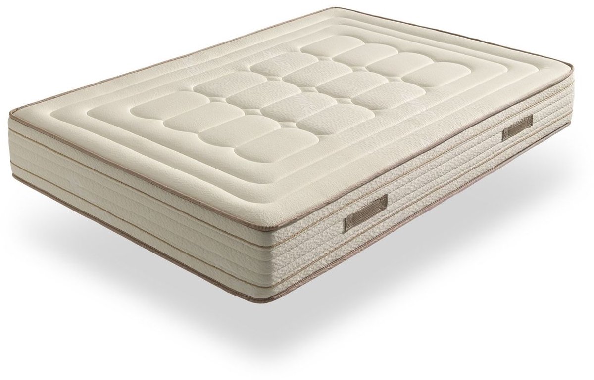 Matris Hybride Bamboe Night Pocketveringmatras 160X200 Hoogte 30 cm +/-2. MATRIS Beige