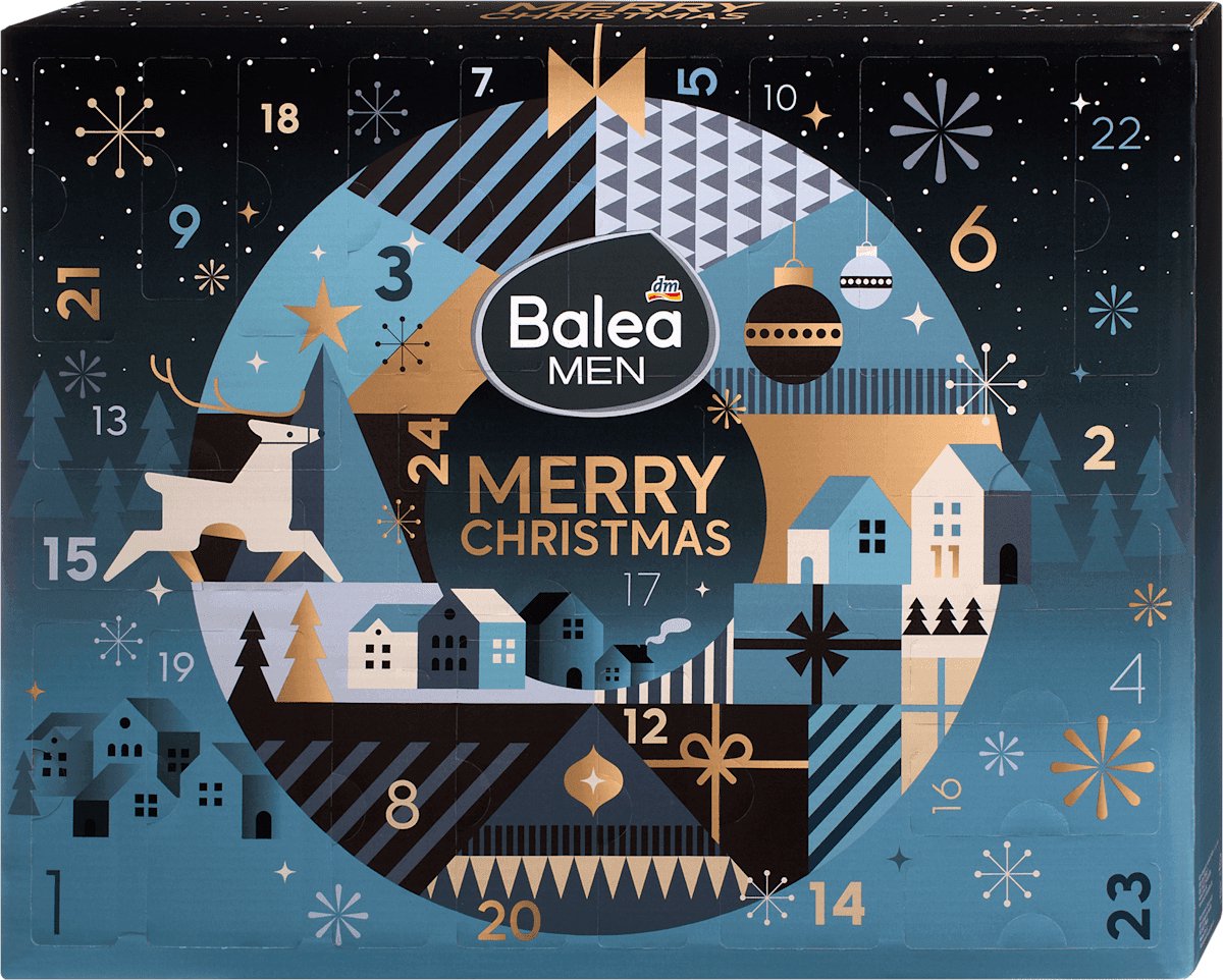 Balea Men Adventskalender 2026 Merry Christmas
