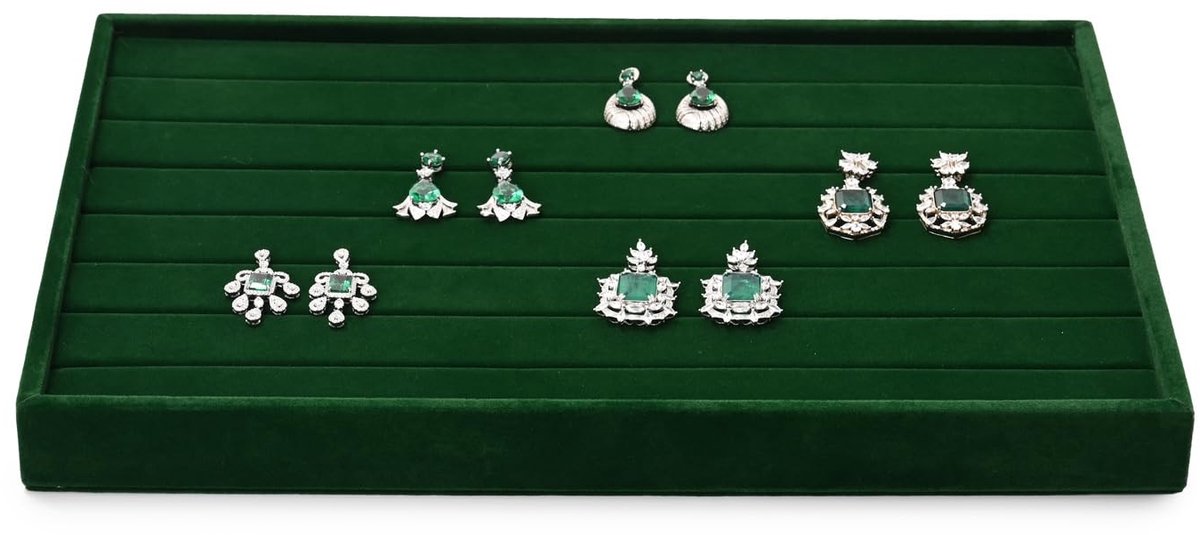 Elzusha - Multifunctionele Sieraden Organizer met 7 Vakken voor Ringen en Oorbellen