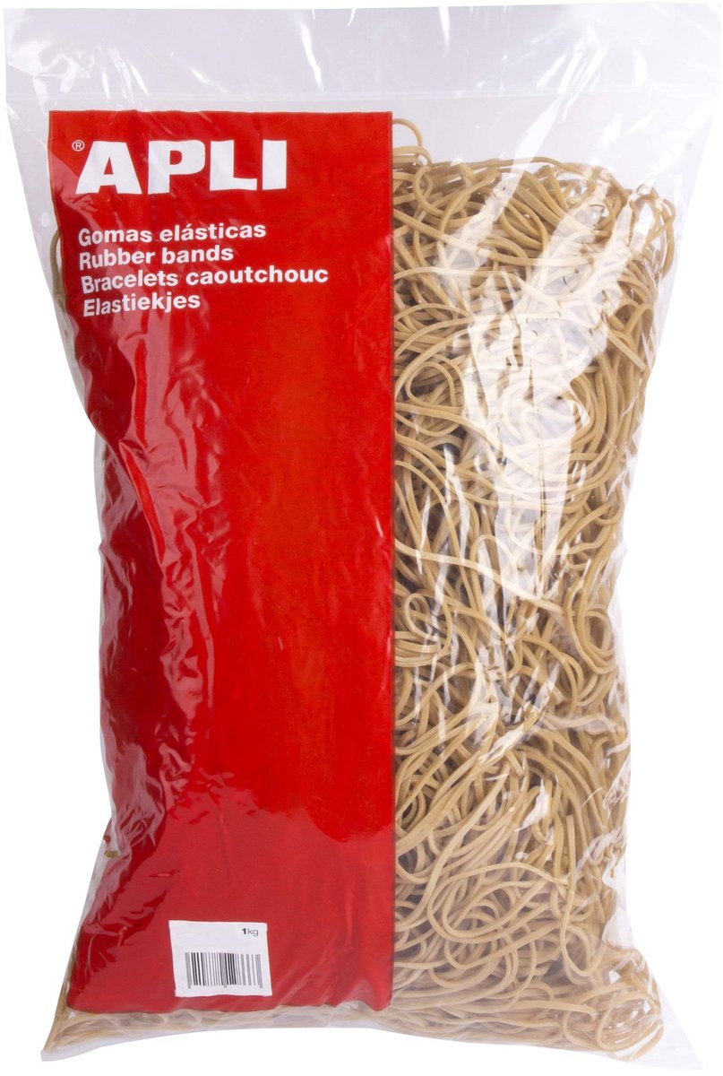 Elzusha - Elastische Rubber Bands 1 kg, 160 x 3 mm