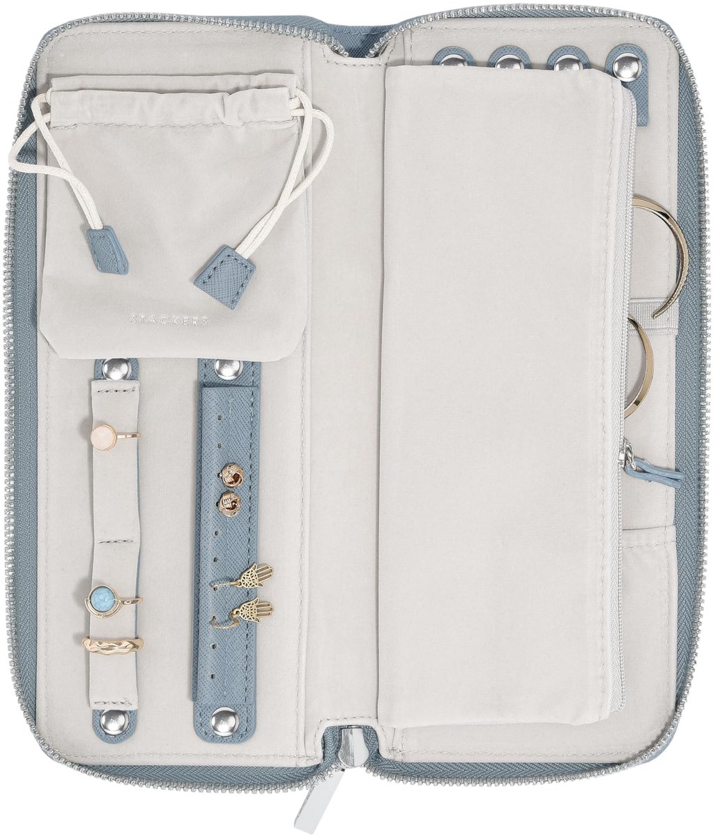 Elzusha - Compact Juwelen Roll voor 4 Kettingen en Armbanden
