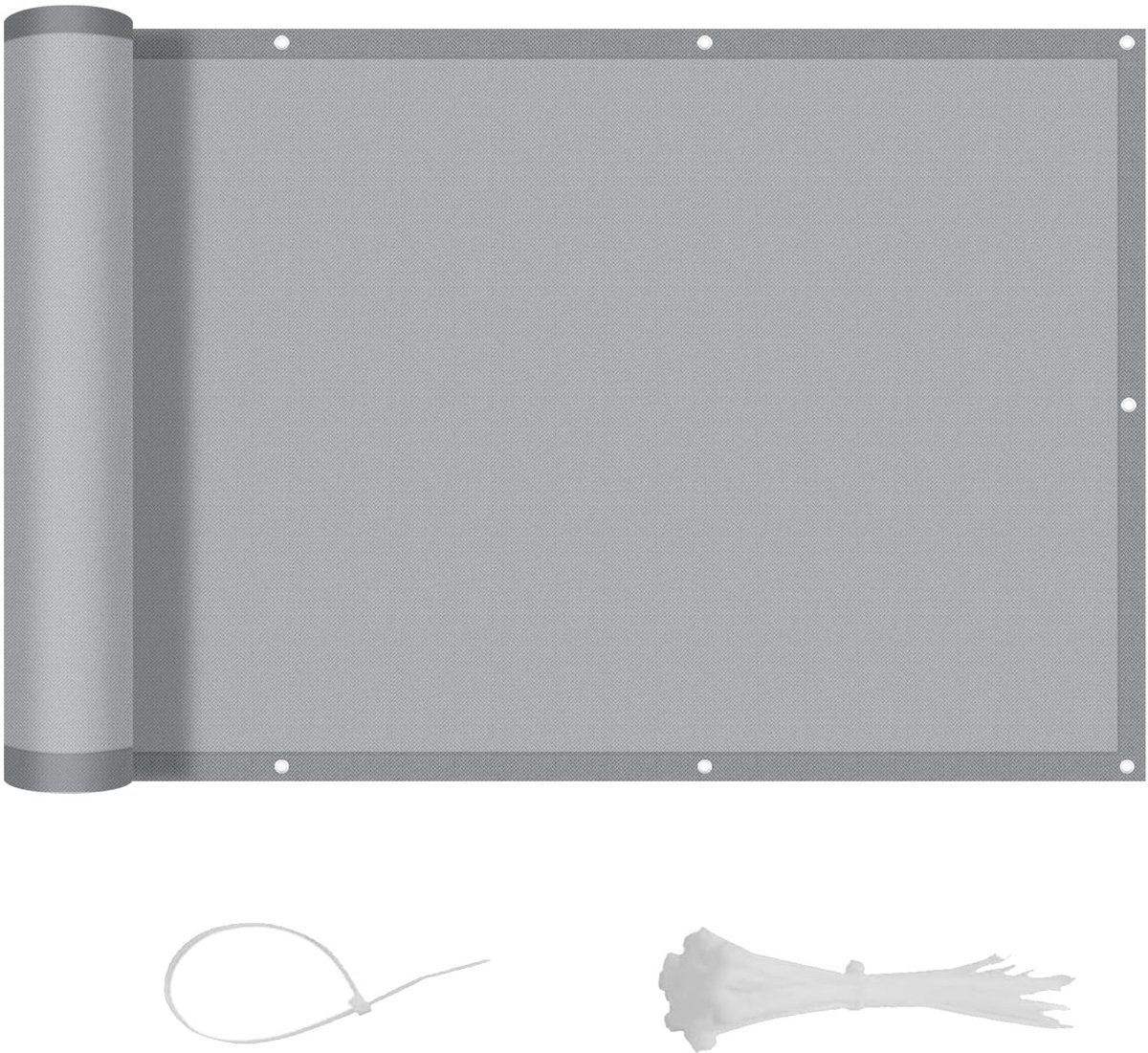 Elzusha - Balkonprivacy Scherm 100 x 800 cm met UV-bescherming