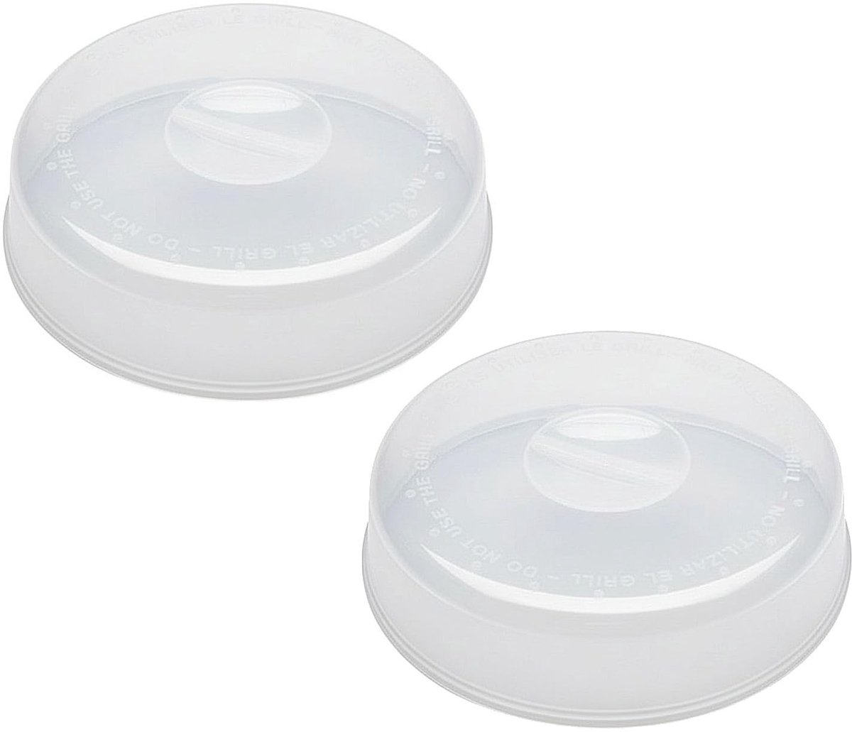 Elzusha - Set van 2 Magnetronlids van BPA-vrij Plastic