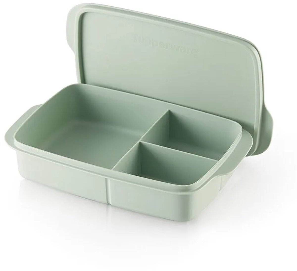 drievaksdoos (groot) nieuwe kleur Tupperware