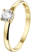 Sparkle14 Ring Zirkonia - Goud