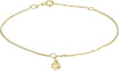 Sparkle14 Armband Hart 1,0 mm 16,5 - 18,5 cm - Goud