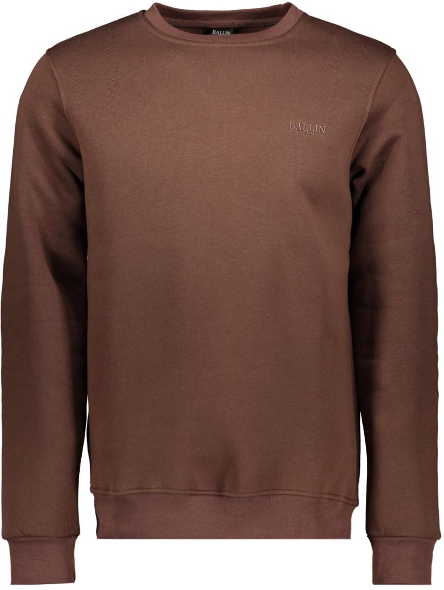 Ballin Trui Crewneck 2699 Dark Brown Mannen Maat - S