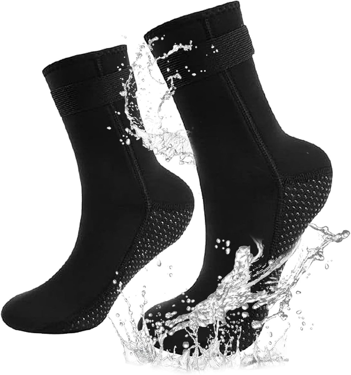 Diving Shoes en Waterproof Socks voor Snorkelen, Surfen en Strandactiviteiten - Unisex Beach Socks voor Dames en Heren