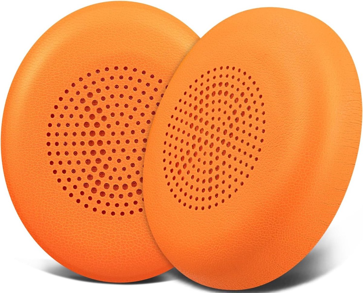 Vervangende Oorkussens voor Jabra Evolve2 65 en Evolve2 40, Comfortabele Earpads van Zacht Kunstleer voor Draadloze Hoofdtelefoons