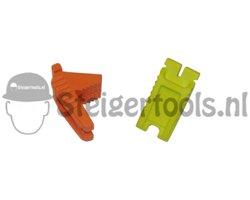 S&J Opspanblokje rubber tbv metselkoord - 2 stuks