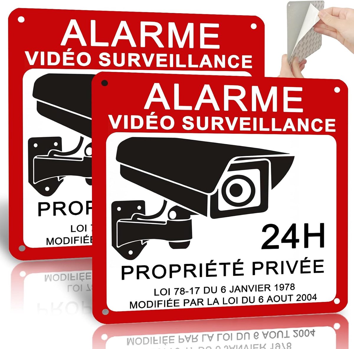 2 stuks bordvideobewaking FR