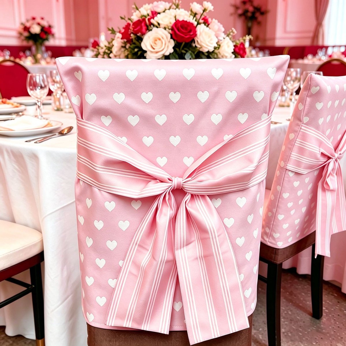 Set van 2 bedrukte stoelhoezen, stoelhoezen voor buiten, terras, hotel, kantoor, keuken, eetkamer, thuisfeest,Standaard stoelhoezen 3-46*57cm