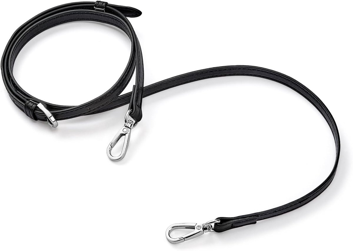 Schouderbanden Voor Tassen, Handtassen Draagriemen, Tas Schouderbanden Riem Voor Vrouwen Handtassen Schoudertas, Verstelbare Lengte 109-130 Cm, Zwart